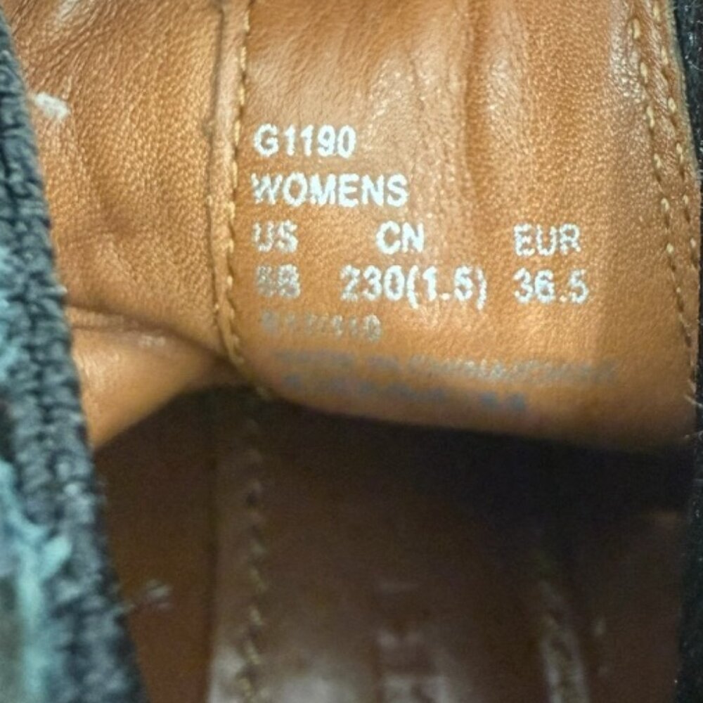 COACH Bowery Leather Pointed Toe Chelsea Booties Women's size 6 / 36.5 - Picture 6 of 13